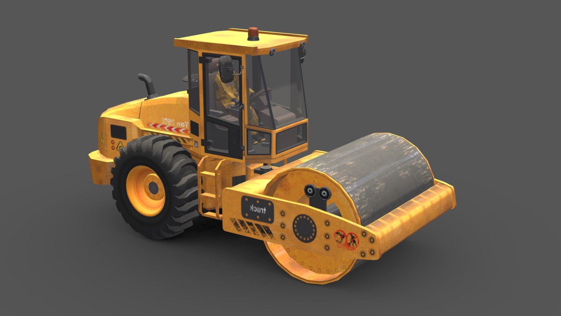 Road roller truck 2


You can use these models in any game and project.

This model is made with order and precision.

Separated parts (body. wheels).

Very Low- Poly

Average poly count: 15,000 tris.

Texture size: 2048 / 1024 / 512 / 256 (BMP).

Number of textures: 5.

Number of ingredients: 3.

Format: fbx.
