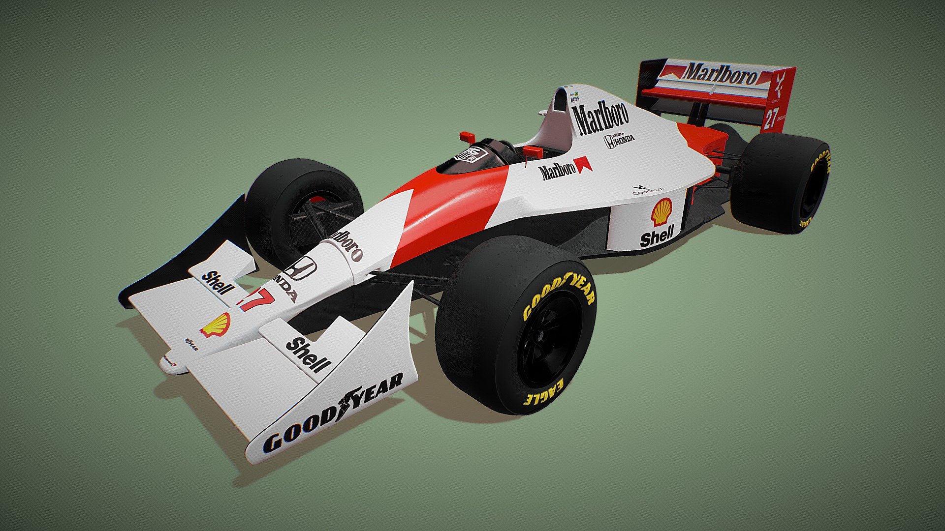 McLaren F1 1990 Ayrton Senna