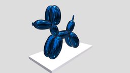 Balloon Dog by Jeff Koons dog, animals, jeffkoons, art, design