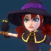 Cute Witch owl, cute, cutegirl, girl, witch