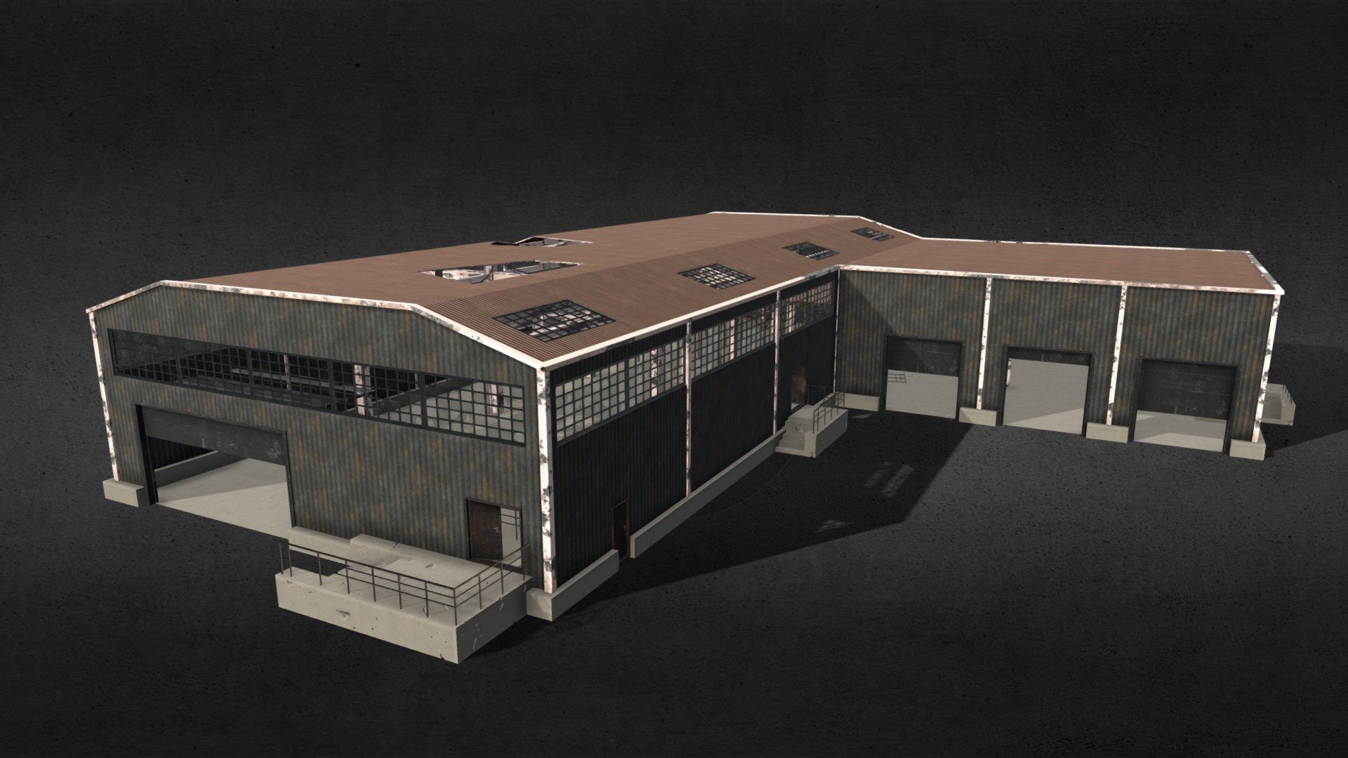 Both exterior and intetrior.

Modeled in Blender
Some of the textures made in Substance Designer