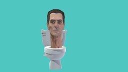 skibidi toilet (boss man) toilet, half-life2, gman, skibidi, skibiditoilet, skibidi_toliet