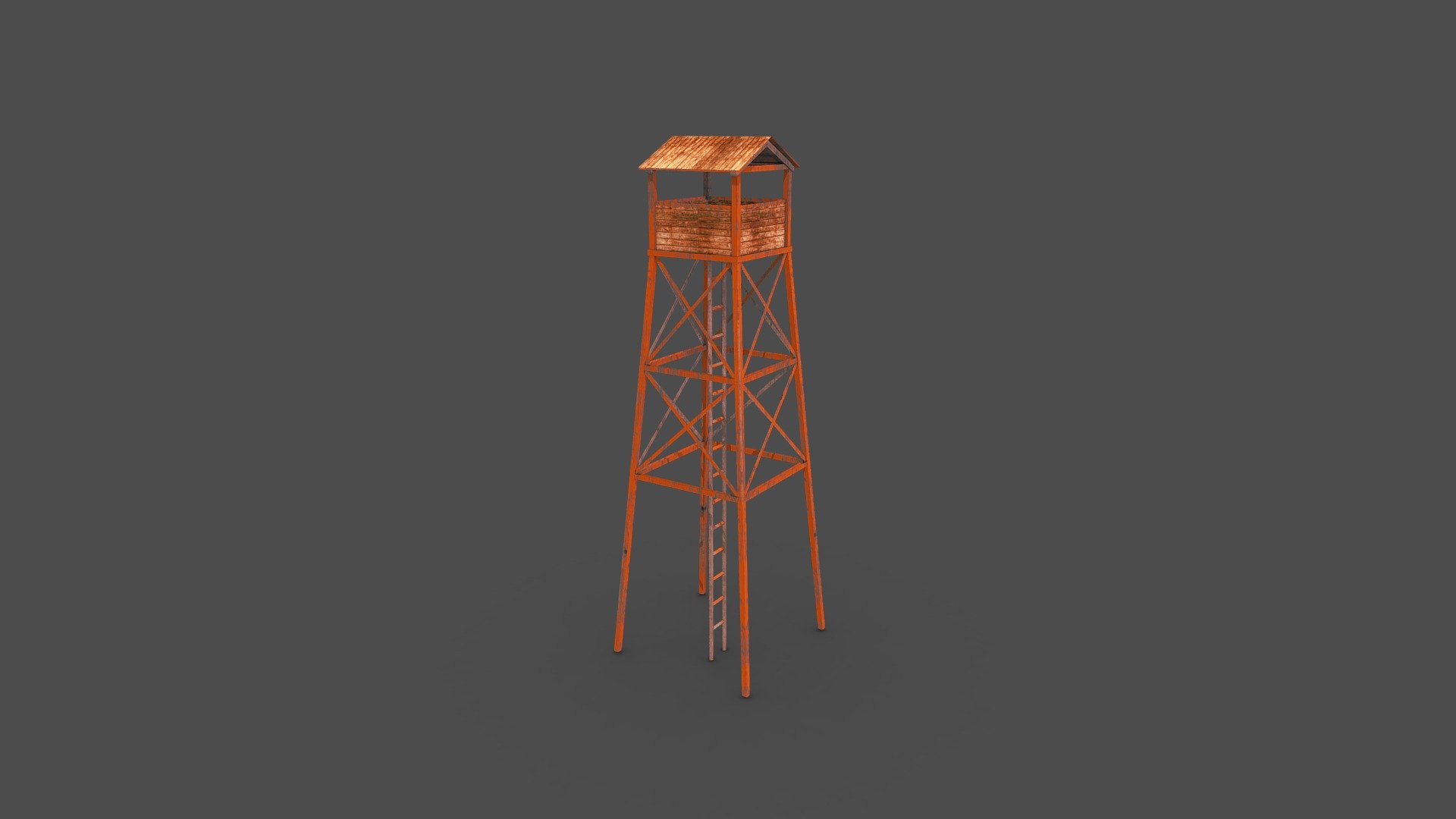 Wooden Watchtower 

446 tris 

textures are in TGA format 2048x2048 PBR metalness 1 set
