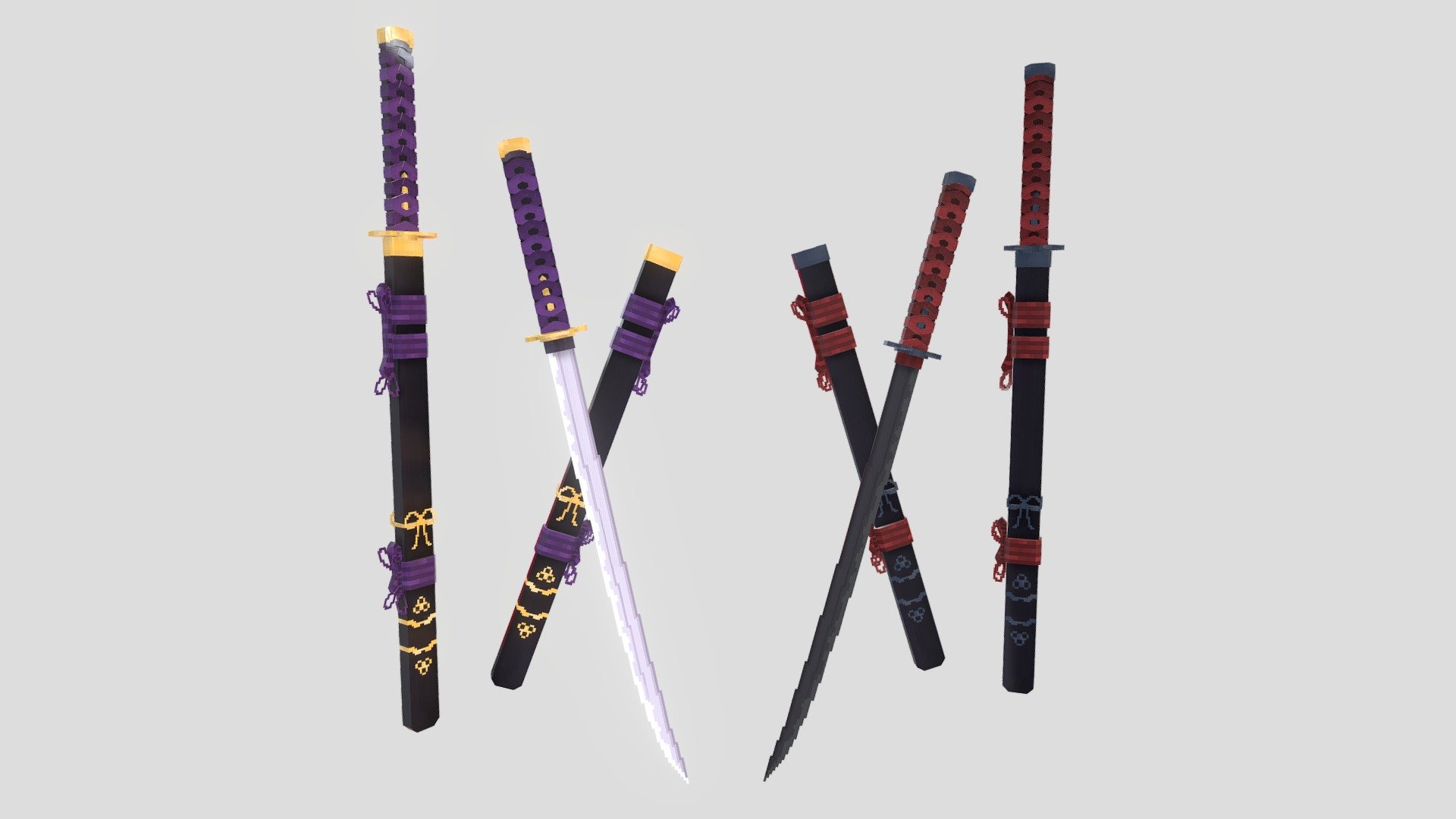 This model is the Katana Weapon model set, which has many weapon. This model has no animation and does not glow. Which, if a friend buys this model, will receive the .Zip file that I have prepared, which consists of the model and texture of every device




Options : Gloaden Katana, Devil Katana.

Requires Optifine : no

Java/Bedrock : Java

minecraft : All version.

File formats included : JSON, OTHER, PNG
