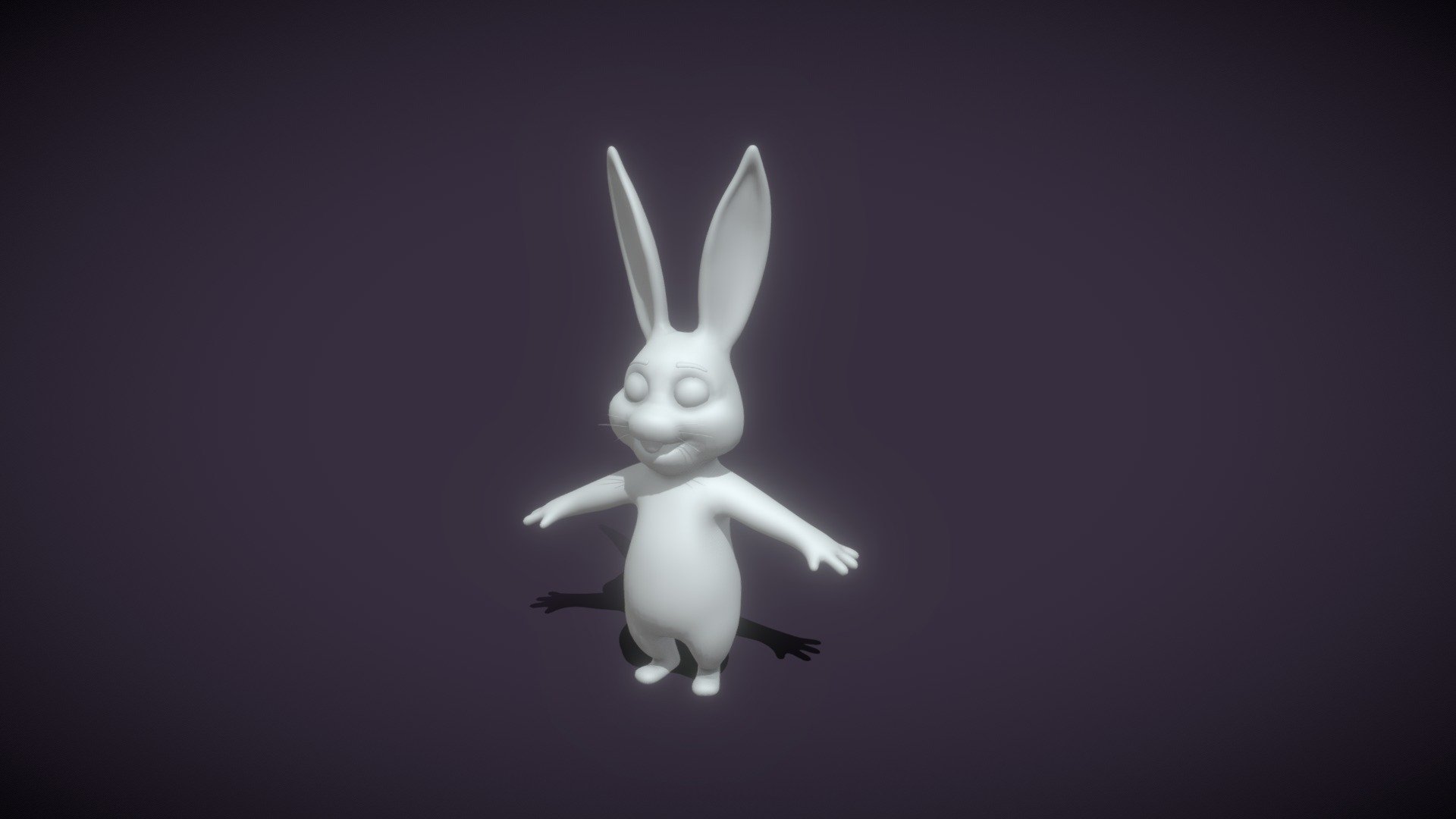 Cartoon Rabbit Rigged Base Mesh 3D Model is completely ready to be used as a starting point to develop your characters.  

Good topology ready for animation.  

Technical details:  




File formats included in the package are: FBX, GLB, BLEND, gLTF (generated), USDZ (generated)

Native software file format: BLEND

Render engine: Eevee

Polygons: 7,968

Vertices: 7,922

The model is rigged.

You can purchase the model on FAB: https://www.fab.com/listings/4037530f-c580-4c51-80da-bde3b4127129