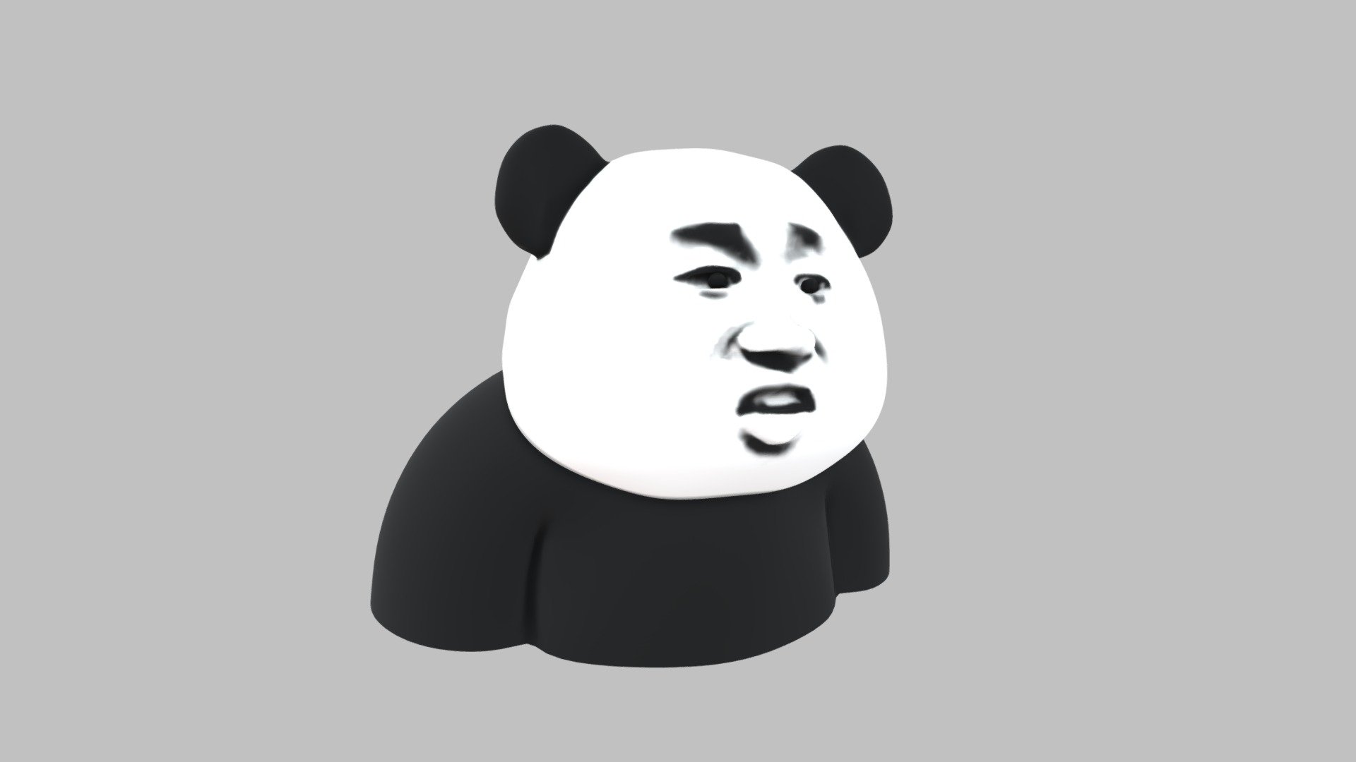The most famous meme on the Internet in Chinese-speaking world!
Now it's 3D&hellip;