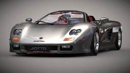 Jiotto Caspita Roadster 1989 By Alex.Ka. roadster, cars, f1, supercar, sportscar, modified, midpoly, mid-poly, quality, free3dmodel, jdm, freedownload, low-poly-model, bestcar, free-download, lowpolymodel, f1car, sportscars, classiccar, freemodel, free-model, showcar, best-3d-model, f1concept, low-poly, lowpoly, car, free, classiccars, best3dmodel, jdmcars, f1cars, jdmcar, jdmlowpoly, modifiedcar, lowcar, alexka, jiotto, jiottocaspita, caspita