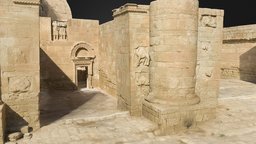 Hatra - Allat Temple archeology, isis, laserscanner, iraq, hatra, photogrammetry