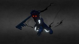 Sora (Rage Form Art) SSBU Styled sora, disney, teenager, kingdomhearts, disneycharacter, kingdomhearts3