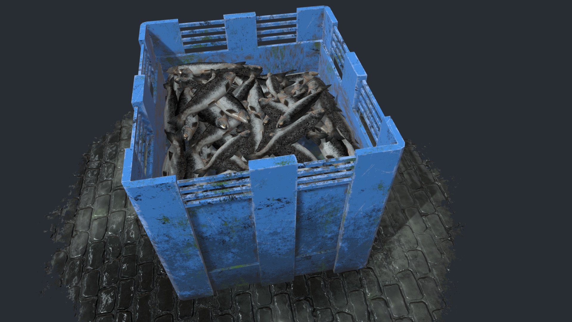 Fish Basket.
Made on Maya, Zbrush and Substance Painter,