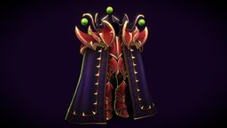 Kael'thas Sunstrider Armor armor, sunstrider, handpainted, stylized, wow, kael, kaelthas