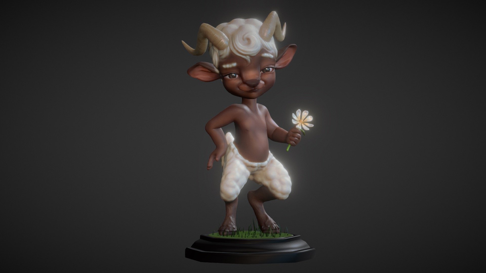 Day 12 of Sculpt January 2018
I thought i’d do a character I had in mind a while back but never got around finishing - little sheep pan :3