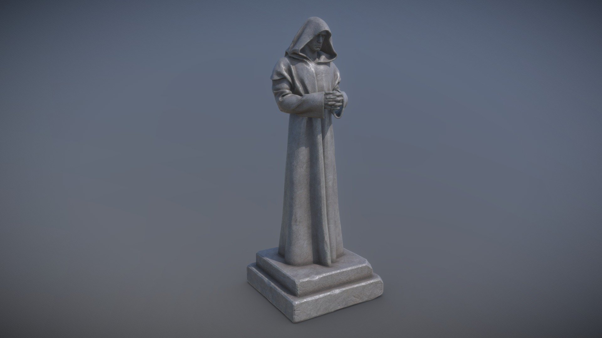 Robed Statue 3D model hope you like it!

Check out my exclusive content here: on patreon patreon.com/cw/captainapoc