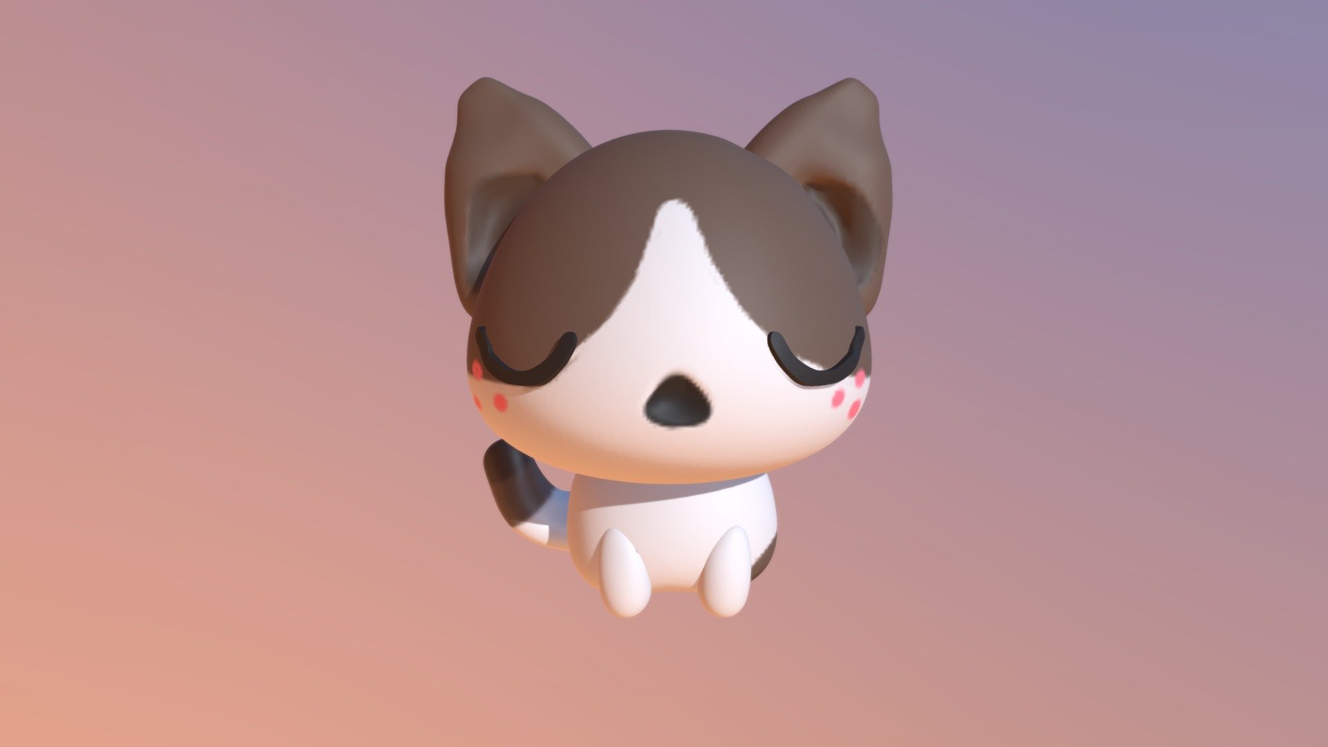 School Zbrush exercise. We were asked to sculpt a cute cat using reference.

Follow my artstation: artstation.com/cfxrw