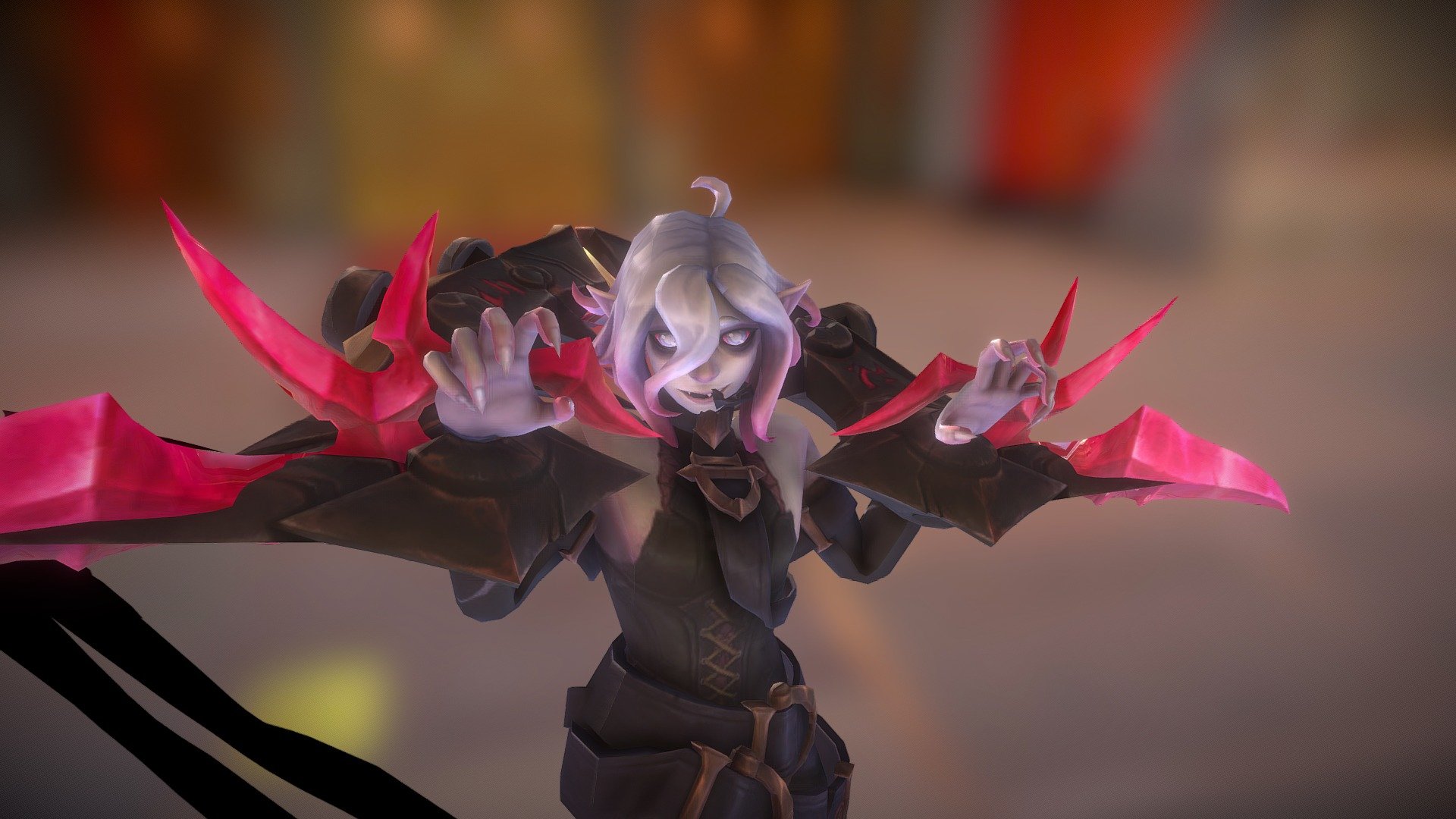 A failed experiment by the Black Rose, Briar's uncontrollable bloodlust required a special pillory to focus her frenzied mind. After years of confinement, this living weapon broke free from her restraints and unleashed herself into the world. Now she's controlled by no one—following only her hunger for knowledge and blood—and relishes the opportunities to let loose, even if reining back the frenzy isn't easy.