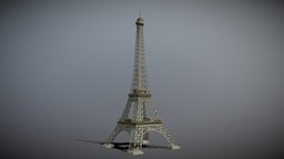 Eiffel Tower in Paris France france, tower, paris, eiffel, french, monument, architect, architectural, cultural, eiffel-tower, cultural-heritage, fr, architecture, engineering, history