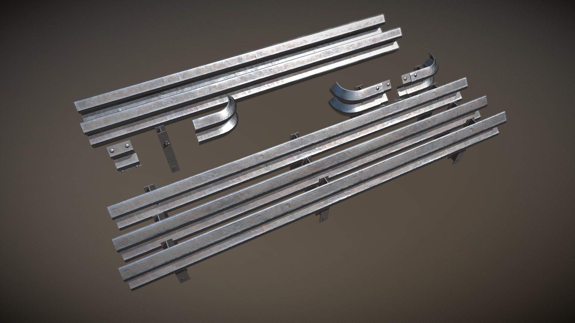 collection of assets for building Road separation fence
10 parts
poly : 21563
Vert : 23172