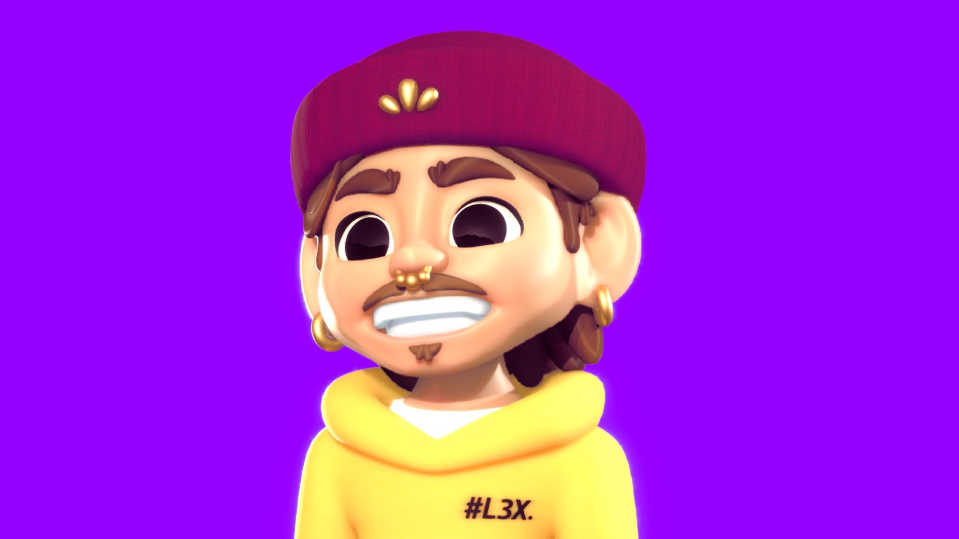 Here's my new profile avatar! The last one was getting old :D 

I made the model in 3Ds Max and the texture in Substance Painter.

I'm also taking commissions so don't hesitate to contact me!