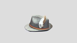 Bavarian-style German hat hat, german, oktoberfest, bavaria