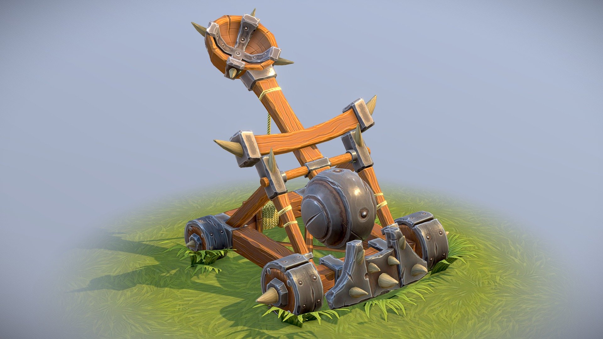 Base on an original design by Arya Zhang:
yz-zhang.artstation.com

I wanted to practice modelling from 2D sketches and to try to to stay as close to the original design as possible. Some small details were changed due to optimisation and personal preference.