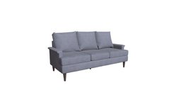 Campbell Sofa Dark Gray - 101195 sofa, furniture, zuo, zuomod, zuomodern, home-furniture, home, livingroom