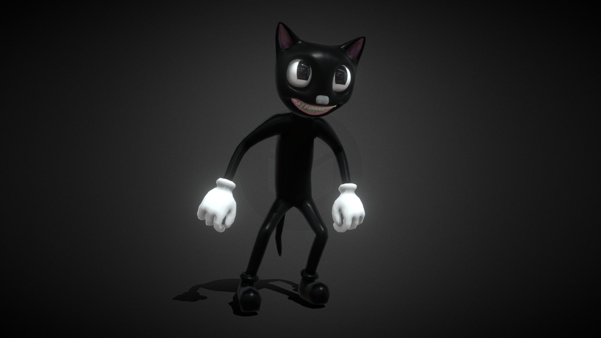I converted @mrgrigins Cartoon Cat model to FBX. You could probably use this in Mixamo. Credit @mrgrigins if you use the model.