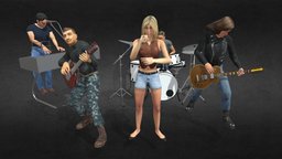 Rock and Roll Band music, orchestra, rockandroll