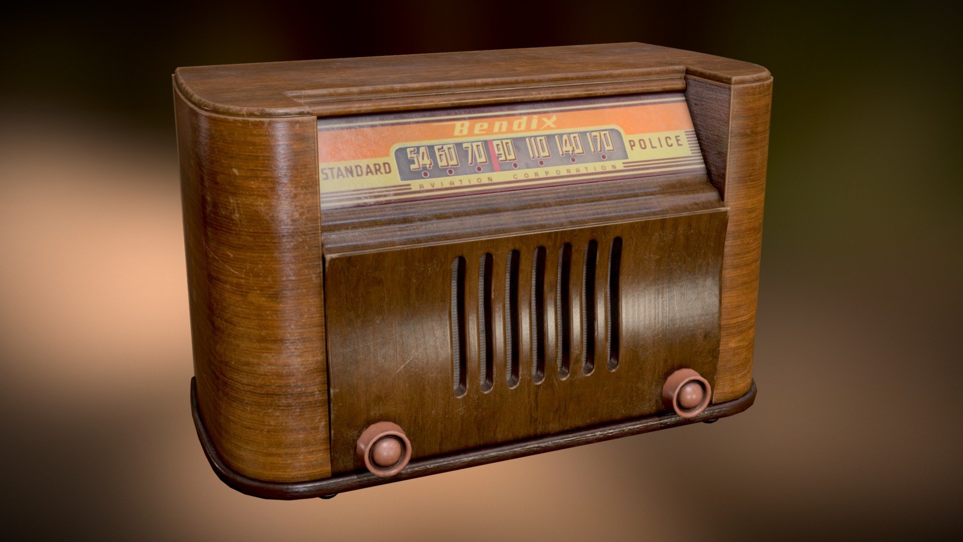 Here's a model of a vintage radio that I did in my spare time. Really happy with how it turned out. Always open to feedback on areas to improve on!

2858 tris

4K textures

Modeled in Blender and ZBrush

Textured in Substance Painter