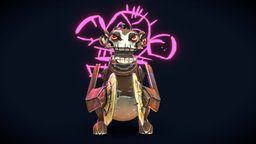Jinx's Monkey Toy -  Fanart Arcane monkey, fanart, cute, games, toy, gadget, studio, drawing, fan, work, paint, painted, sculpting, dirt, dirty, stylised, jinx, artist, junior, monkeys, riot, famous, arcane, fanart3d, substance, maya, handpainted, texturing, cartoon, asset, 3d, art, texture, zbrush, stylized, hand, handpainted-lowpoly, fortiche, cymbalmonkey, clanging