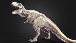 T-rex Jurassic park REXY (Fan art) 2 t-rex, world, lizard, big, predator, park, fallen, giant, queen, kingdom, king, artist, jaws, jurassic, tyrannosaurus, 2015, 1993, 2018, messozoic, 3d, art, zbrush, animal, prehistoric, dinosaur