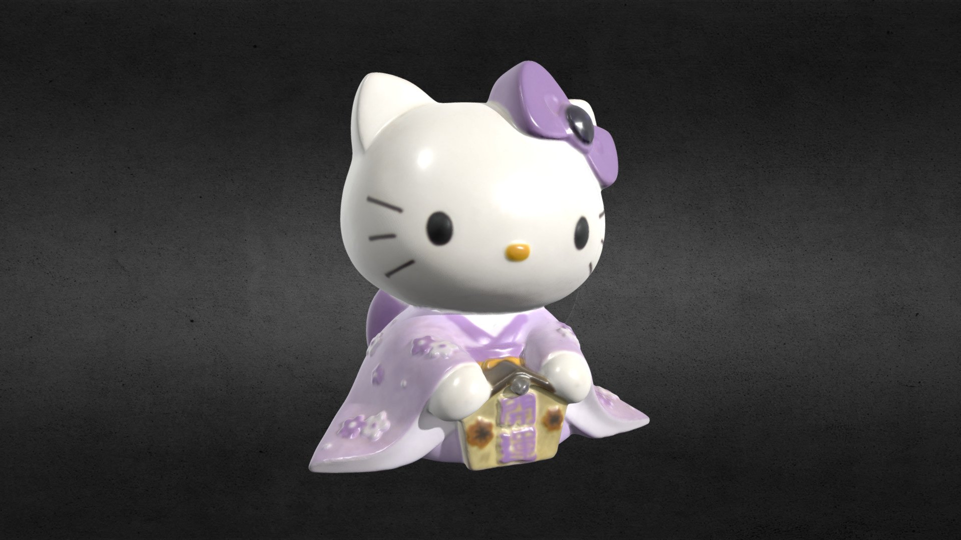 3D scanned Hello Kitty piggy bank using Creaform Peel 3D scanner.

Processed in Peel 3D software. The coin slot and base plug were deleted during cleanup.

Resolution 0.6m

Scan time 0.5 hour