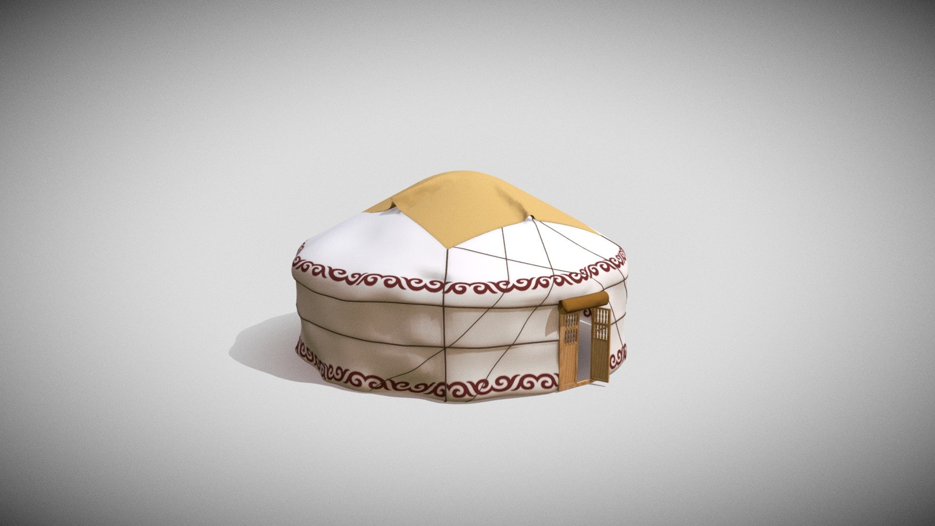 Yurt is a round-shaped, sophisticated construction with a dome. If explain its structure in
simple words, it consists of three main parts and many other smaller parts. Three main
parts include Shanyrak – top of the Yurt, Kerege – walls carcass and Uwyk – a carcass
part from Kerege to the Shanyrak. The carcass is usually covered with pieces of felt from
outside and decorated with carpets from inside.

It should be noted, that Shanyrak is extremely valuable for Kazakhs and is considered to
be a sacred symbol of family wellbeing and piece.

Yurt usually does not have rooms in it, and it was a common practice to have a separate
Yurt as a bedroom, separate one as a kitchen, guesthouse, etc as long as people could
afford that.