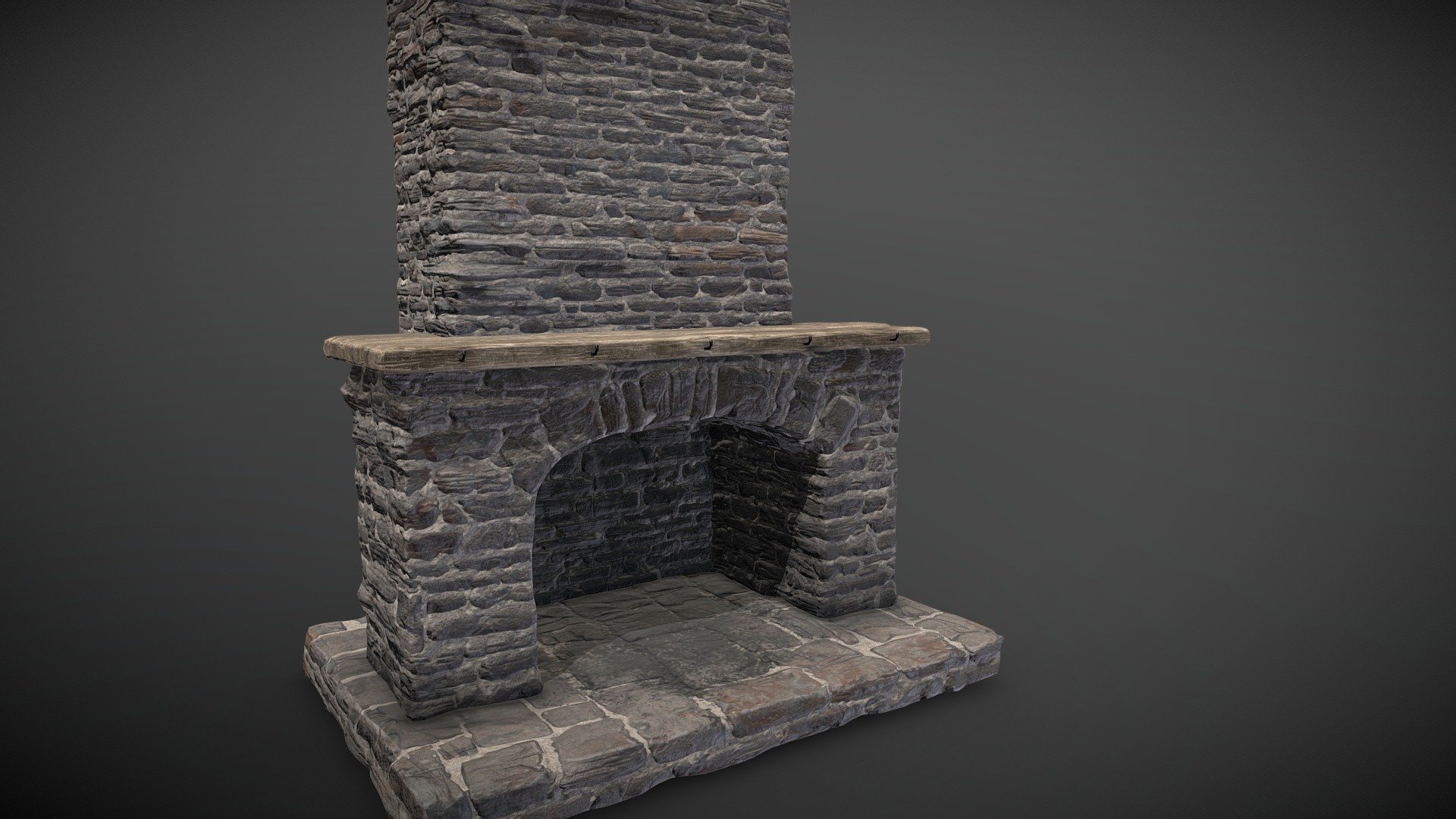 Old fashioned hearthstone.

This heartstone is inspired from old fireplace with stones and cement.

Contains 1 material of 4K and meshmaps.

Also, Its a part of small pack with accessories - https://sketchfab.com/3d-models/old-fashioned-hearthstone-with-accessories-fb7c012264584d8384d2e7b1c3aa9956