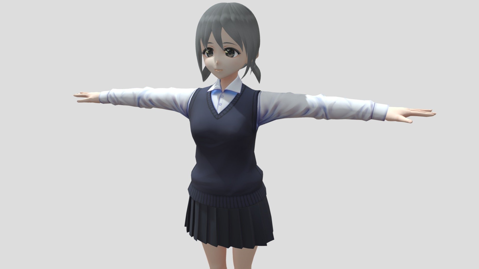 Model preview(14)

Model preview(15)

Model sell on CGTrader:alex94i60



This character model belongs to Japanese anime style, all models has been converted into fbx file using blender, users can add their favorite animations on mixamo website, then apply to unity versions above 2019



Character : Female014/015

Verts:14688 / 14841

Tris:20886 / 21302

Fifteen textures for the character



This package contains VRM files, which can make the character module more refined, please refer to the manual for details



▶Commercial use allowed

▶Forbid secondary sales



Welcome add my website to credit :

Sketchfab

VRoidHub
