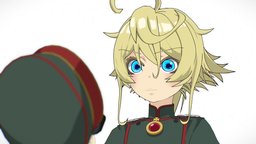 Tanya Degurechaff / ターニャ・デグレチャフ fanart, woman, animegirl, anime3d, tanya, substancepainter, character, girl, 3d, blender, military, female, anime, tanya-degurechaff