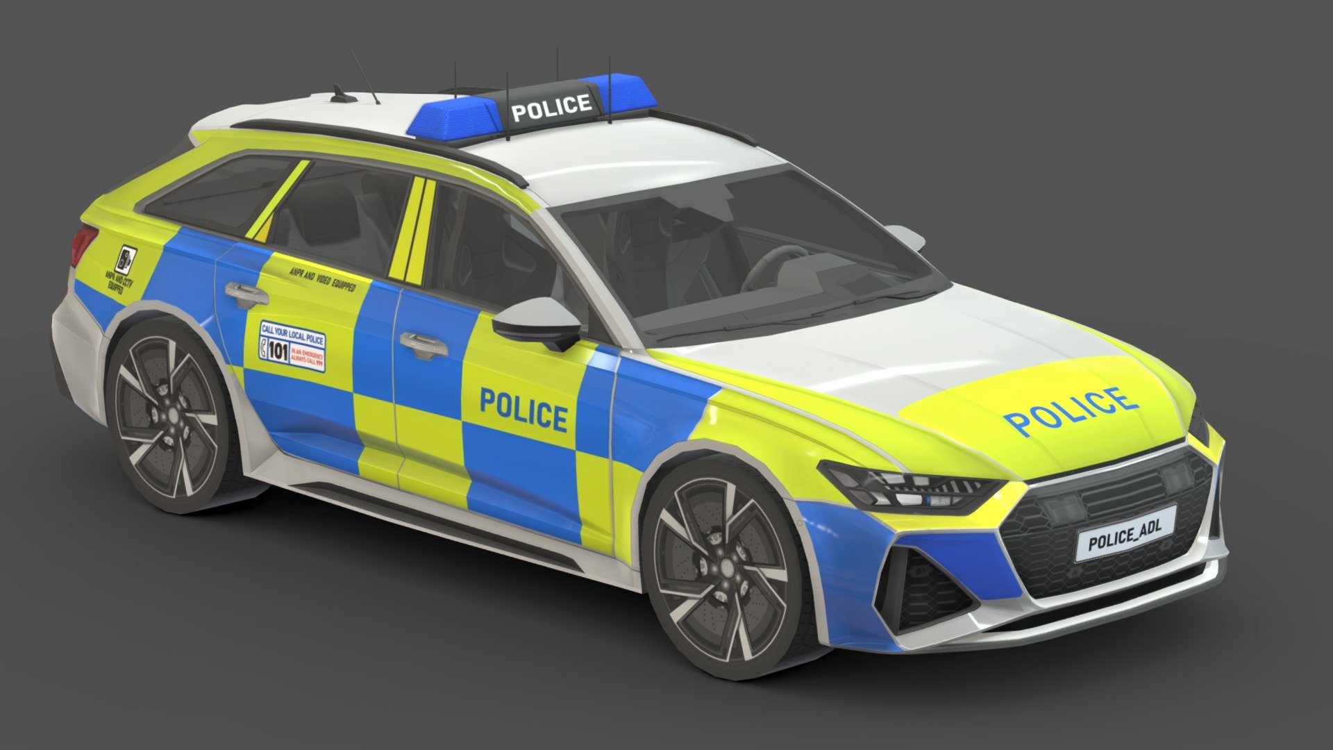 Police Car # 11



You can use these models in any game and project.

Low-poly

Average poly count : 30,000

Average number of vertices : 30,000

Textures : 4096 / 2048 / 1024

High quality texture.

format : fbx , obj , 3d max

Isolated parts (Door, steering wheel, wheels, body).