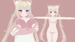 Anime Girl lolita, girls, pink, animegirl, girl-cartoon, animemodel, anime3d, lolita-3d-model, girlcharacter, anime-character, girl, anime