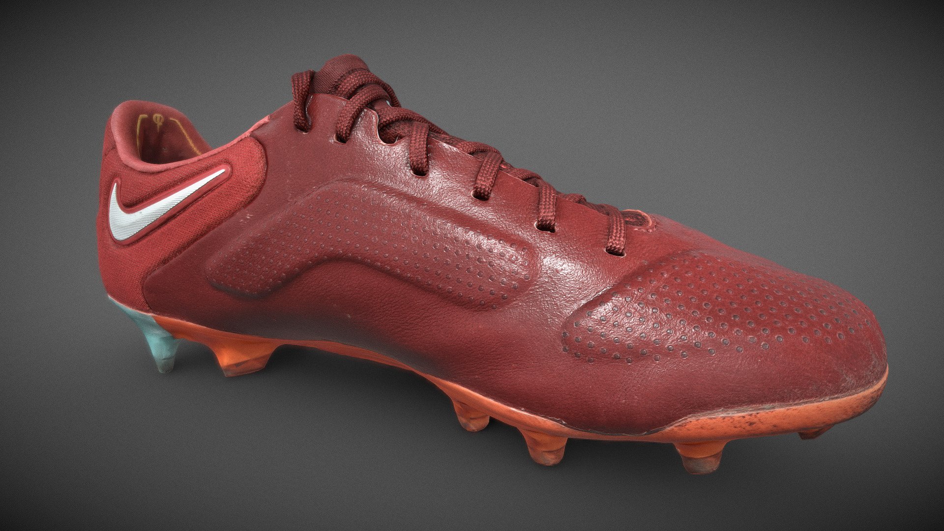 Nike Tiempo Football Shoes Photogrammetry scan for the Nike Never Settle ad campain.
250k triangles model with 8K textures.