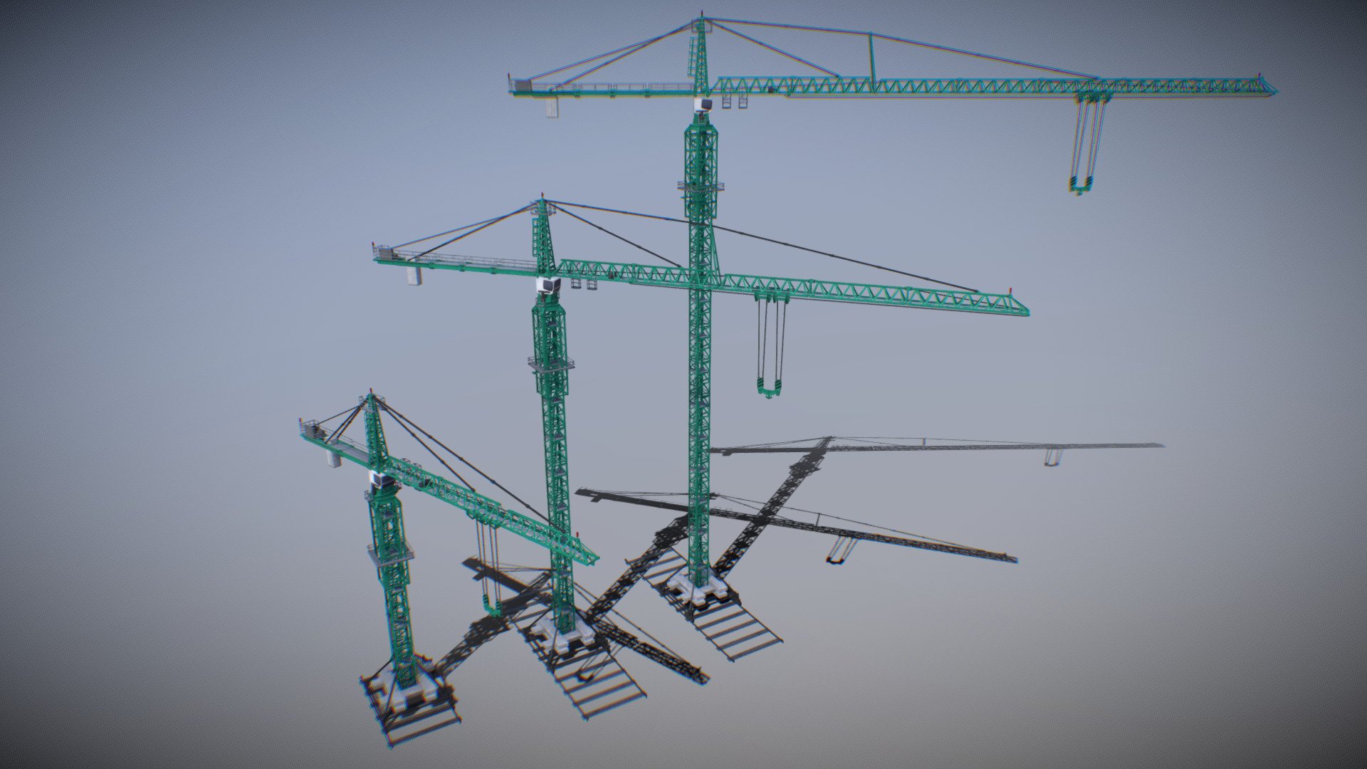 Liebherr 630 EC-H 40 Tower Crane 
Low-Poly model for the game and VFX

Want to buy a model? Write to DBrepair@yandex.ru