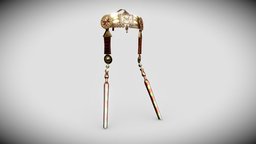 Ancient Princess Head Jewellery jewellery, ancient, head, substancepainter, substance