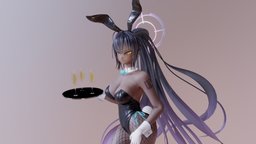 -Blue Archive- Karin (Bunny Girl) figure, bunnygirl, bluearchive