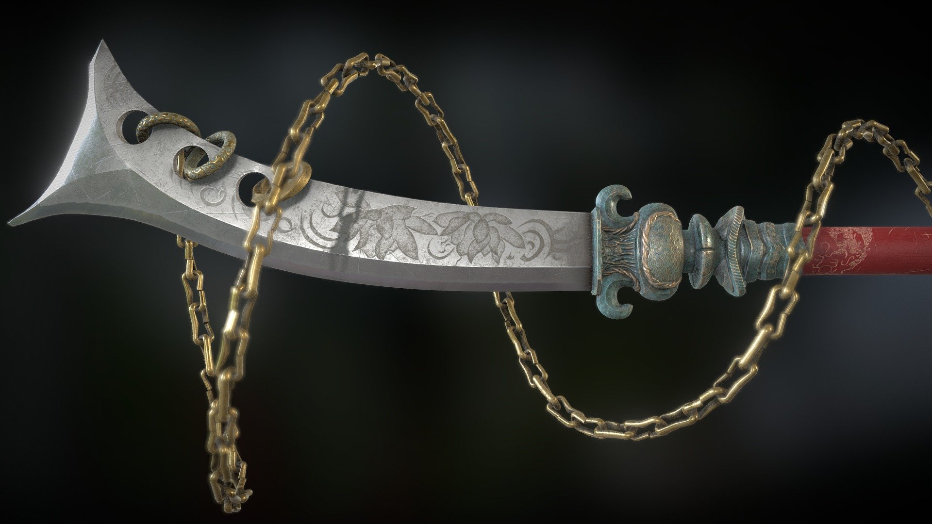 This is one of three props I created for the Artstation Challenge &lsquo;Feudal Japan: the Shogunate' (15oct - 3dec 2018).
Concept by Enrico Camerra.
Modeled in Blender and Zbrush and textured in Substance Painter.
Link to my contest submission: https://bit.ly/2PIvspm