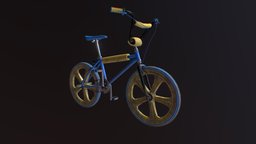 BMX Bike - Dirt Version bike, nostalgic, bycicle, retro, worn, wasteland, cycling, dirty, nostalgia