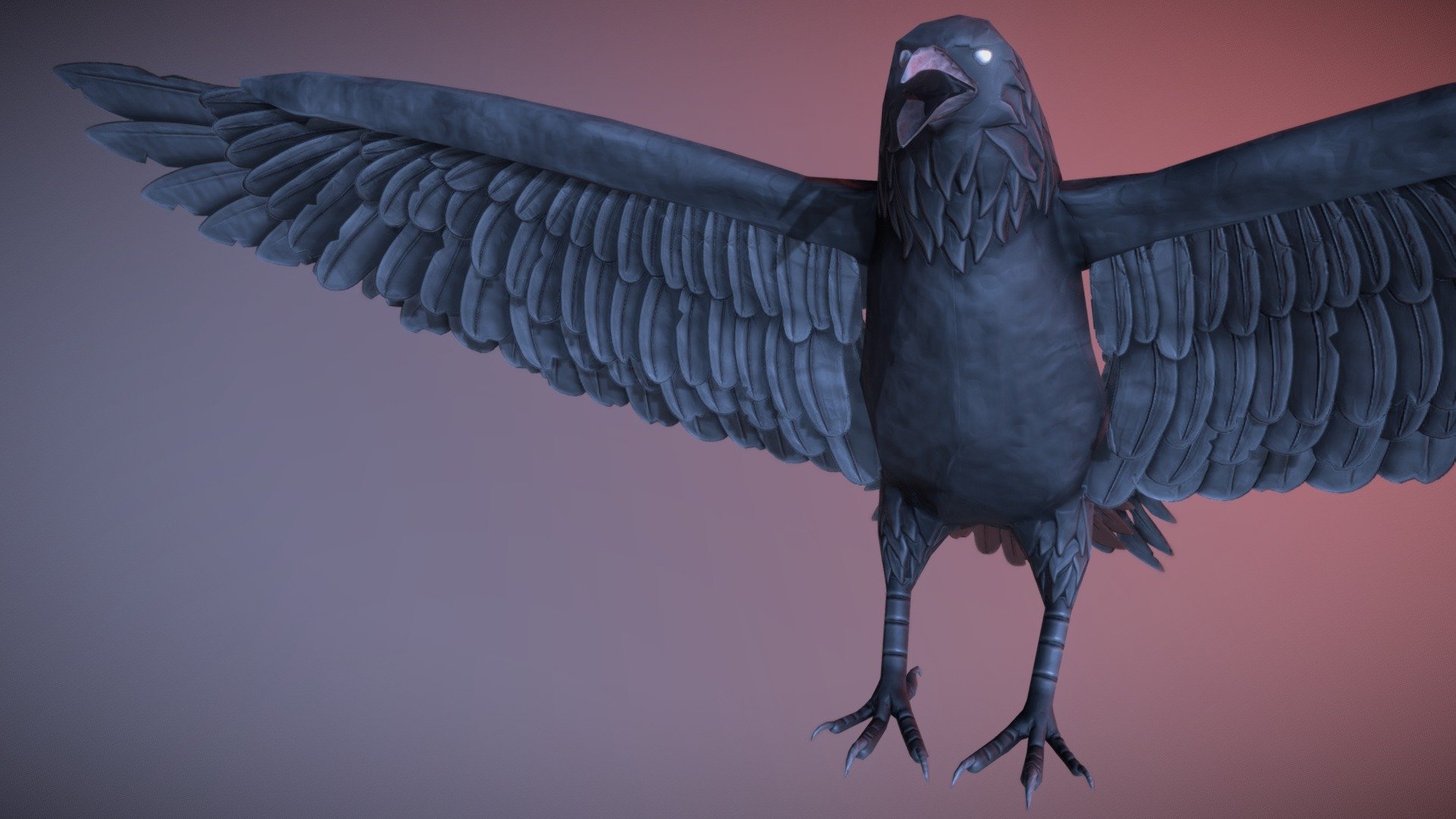 Stylized Raven