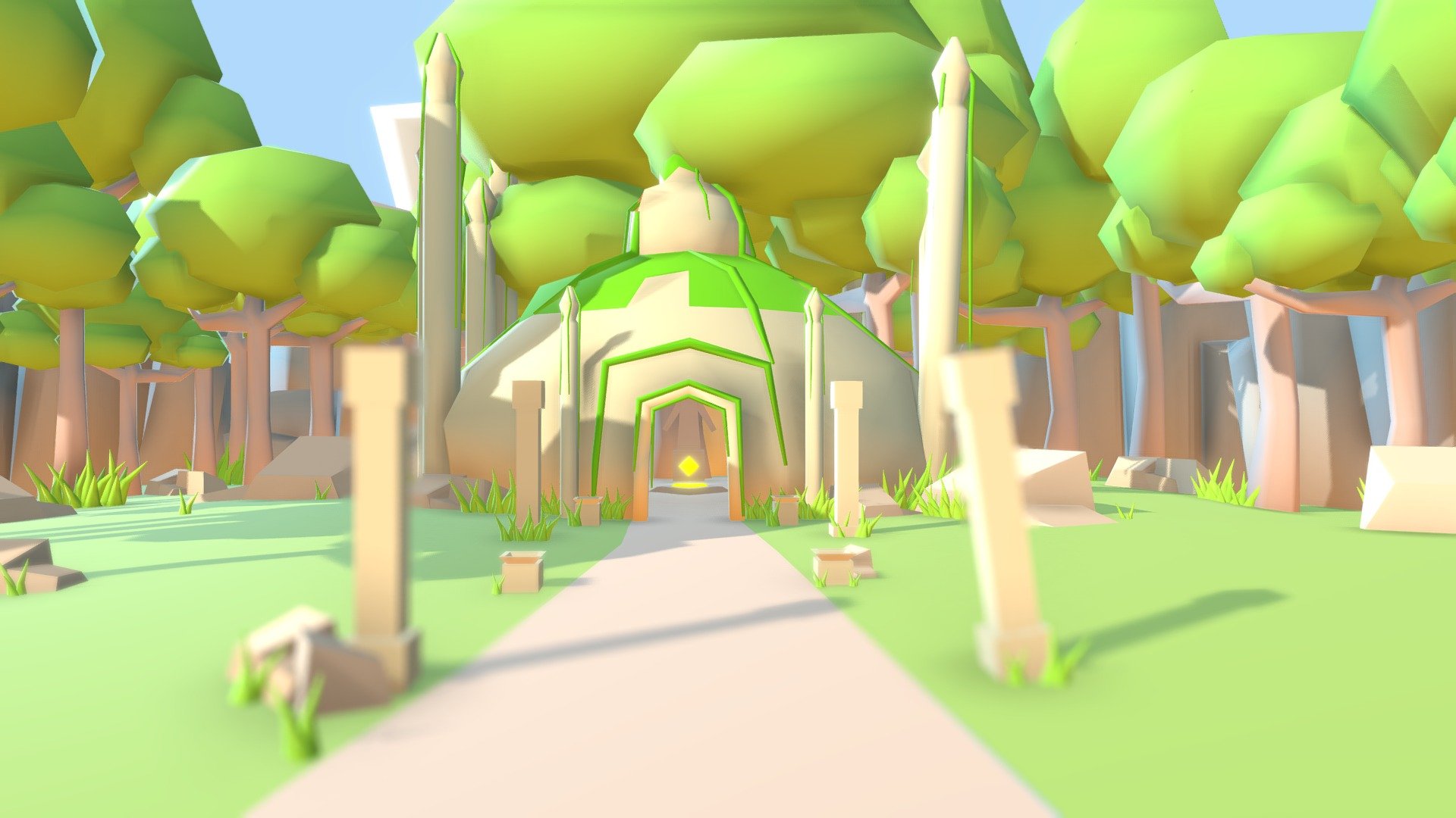 Temple Ruins Game Scene

this is a low poly game leve scene i made,i used materials to color the objects and elements in the scene,poly count is low optimized for games

fee free to use it In your games and projects,best for Rpg games,low poly games and mobile games

Followme

Instagram : Instagram.com/K3DART
Instagram : Instagram.com/imkarthik1997
Twitter : twitter.com/imkarthik1997
Facebook : facebook.com/imkarthik1997

please please a comment and share your views on my work,also if you are buying my model please rate and write a review