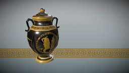 Greek Pottery - Urn greek, ancient, pot, pottery, vessel, burial, urn, clay