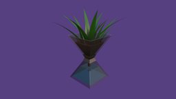 Futuristic Workspace: Plantpot object, office, virtual, plant, modern, plants, pot, flower, future, prop, reality, augmented, flowerpot, ready, extended, oculus, plantpot, workspace, optimized, mixed, meta, workplace, metaverse, asset, game, low, poly, futuristic