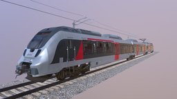 Bombardier TALENT 2 Train Abelio train, locomotive, railway, passenger, trains, bombardier, talent, mitteldeutschland, car, abellio