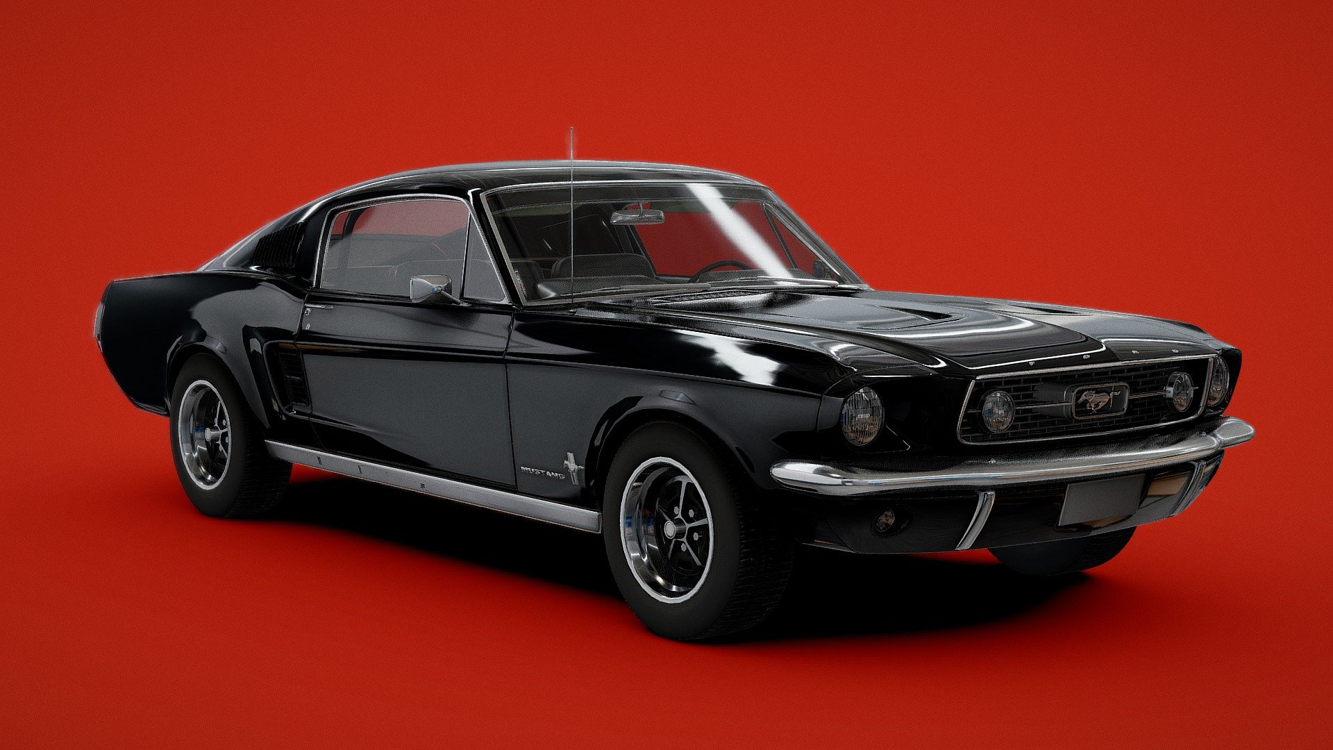 Ford Mustang Fastback 1967
.

HIGH END / high poly / fully editable / rigable / interiour

by getting this model you have full control on meshes and materials

you can even subdivide or unsubdivide all parts for having better look by your needs.

.

**don't forget to like and share your thoughts!! 🍻 .

.

you can support me by folowing me on instagram

my ig: ZIRODESIGN