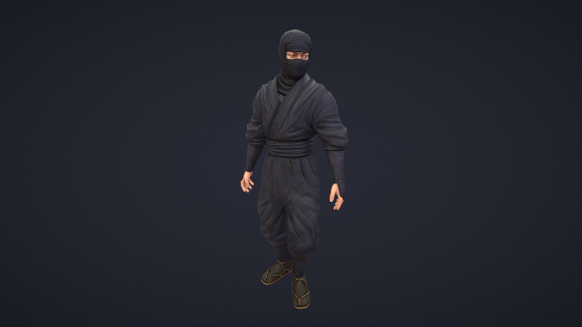 The japanese Ninja.

On TurboSquid:
-link removed-